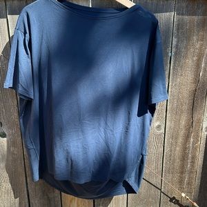 Lululemon oversized tee shirt, never worn only washed once